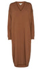 Basic Apparel Kjole - Lise - Chipmunk