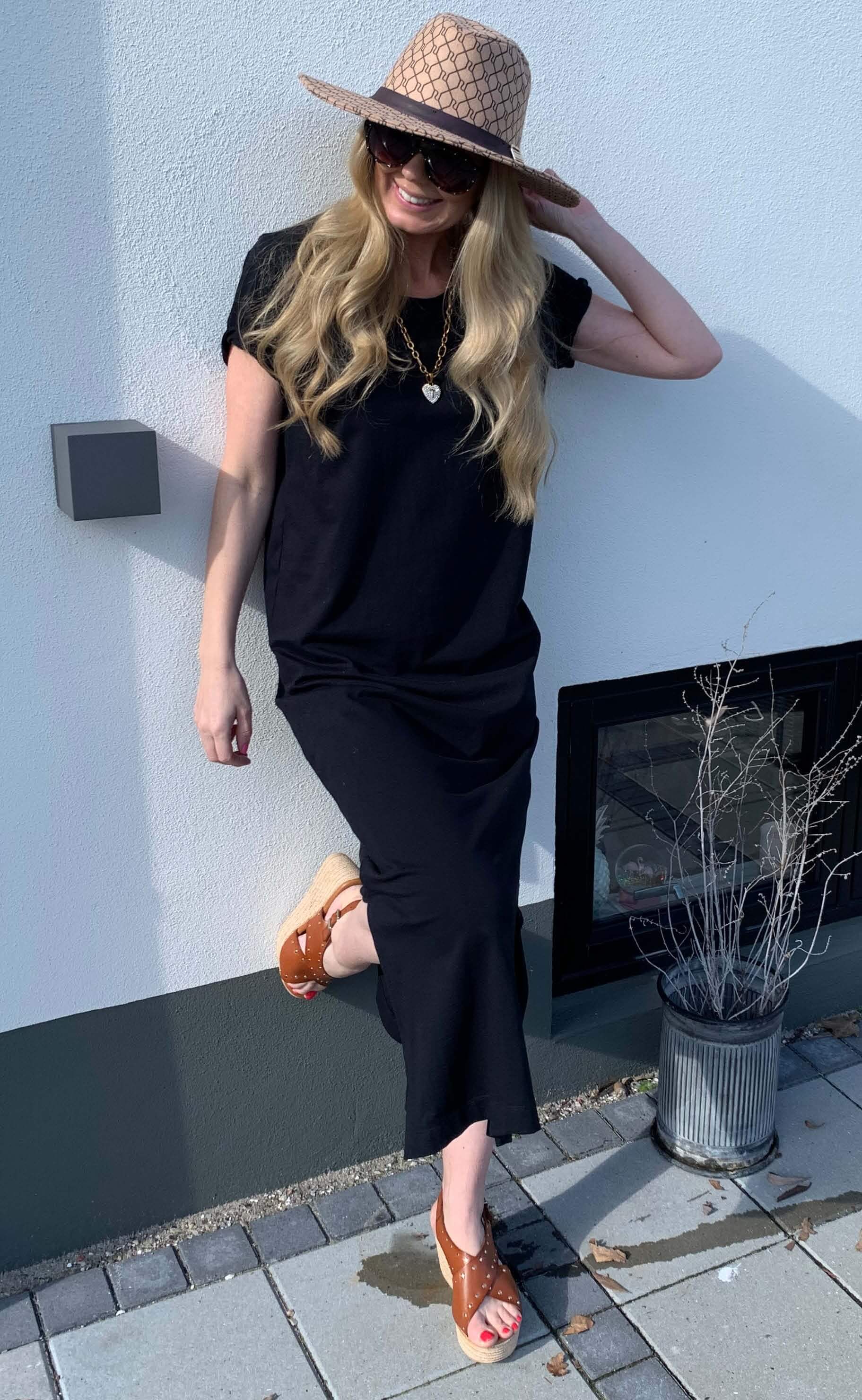 Basic Apparel Kjole - Rebekka - Black