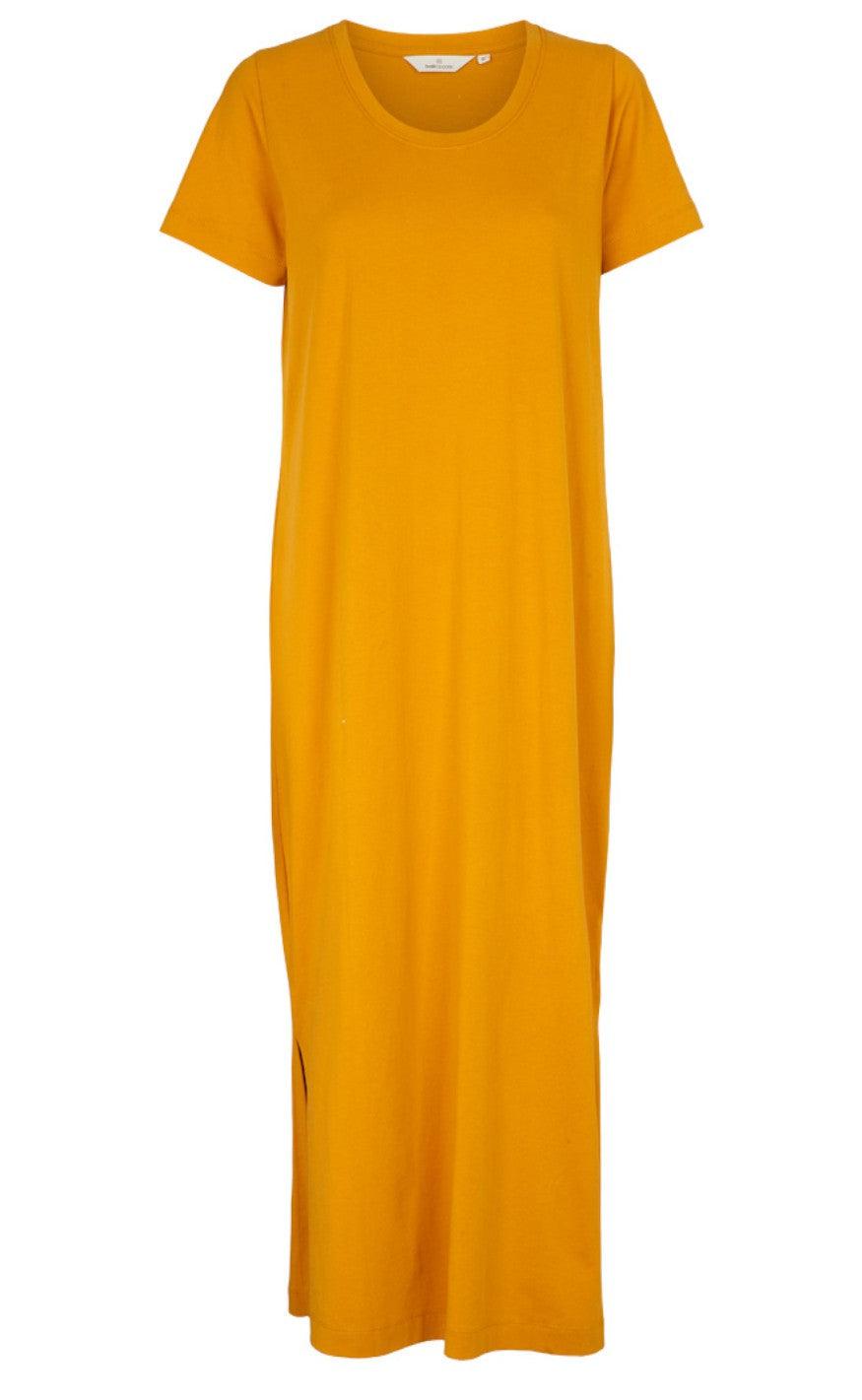 Basic Apparel Kjole - Rebekka - Inca Gold