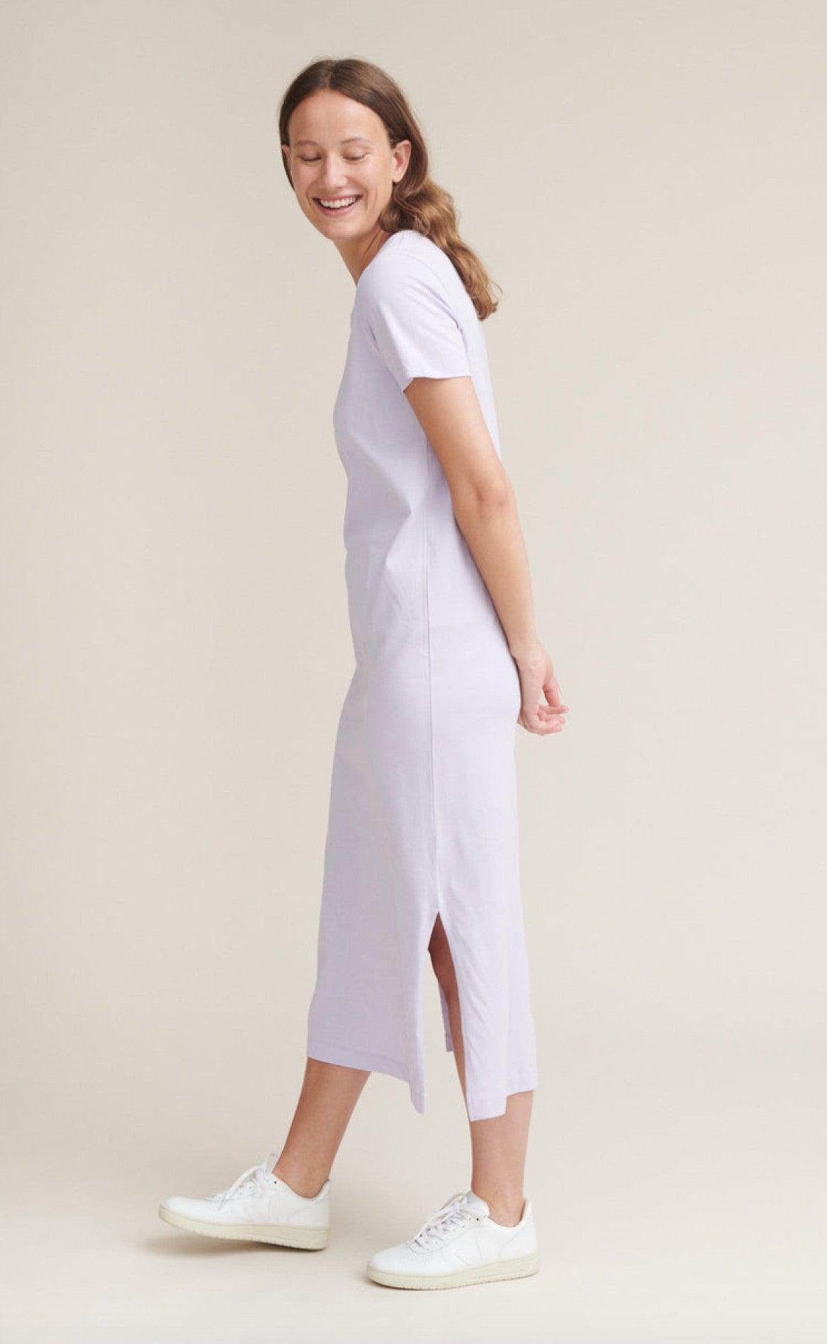 Basic Apparel Kjole - Rebekka - Purple Heather