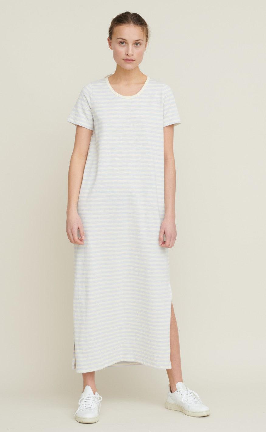 Basic Apparel Kjole - Rita Long - Arctic Ice