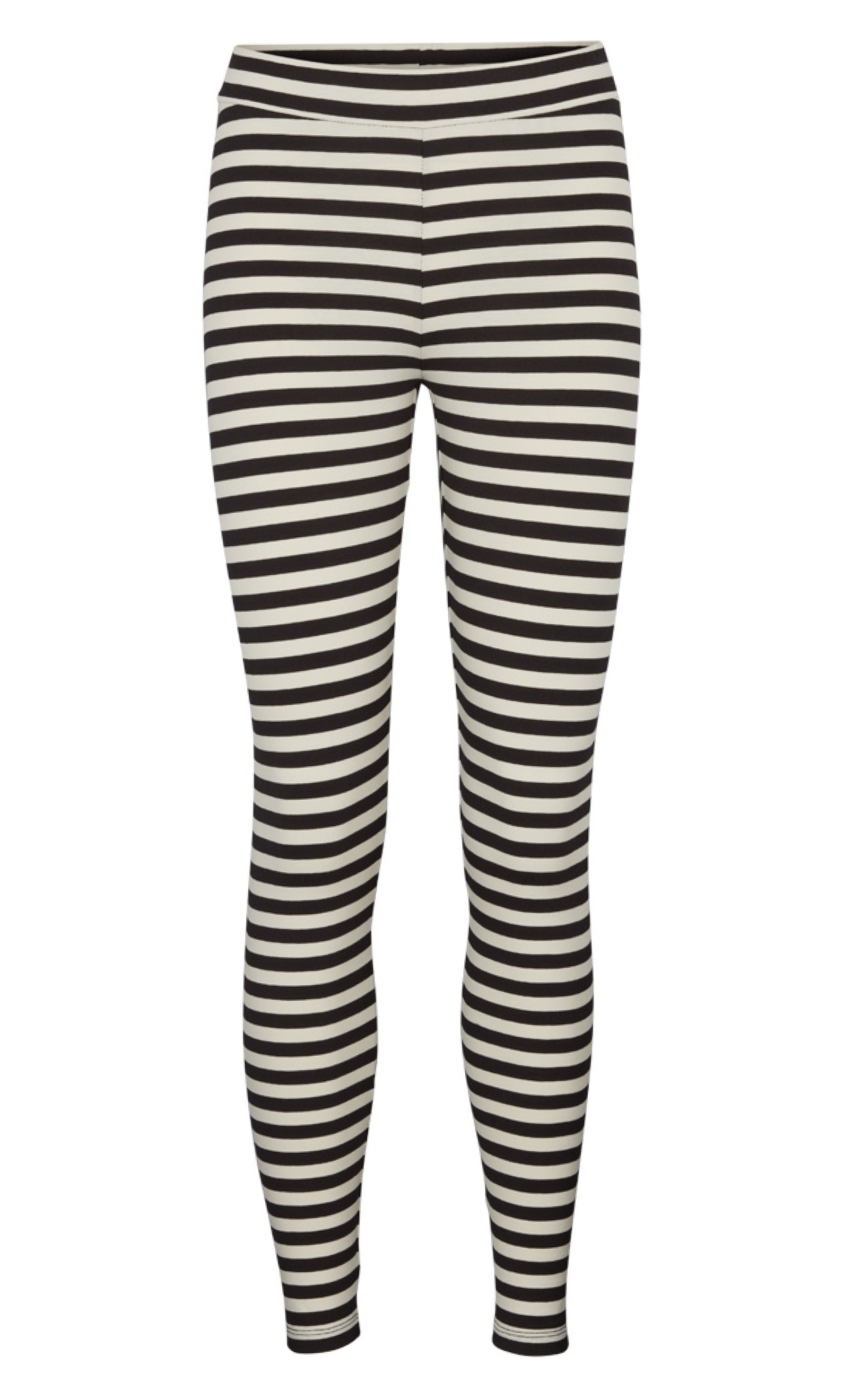 Basic Apparel Leggings - Elba - Black / Off White