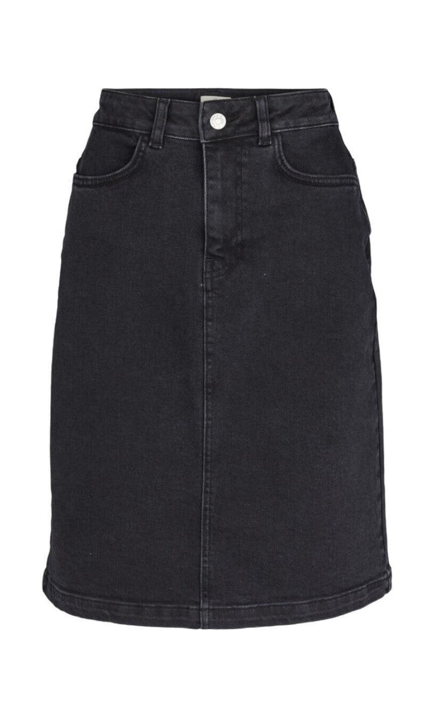 Basic Apparel Nederdel - Elisa - Black