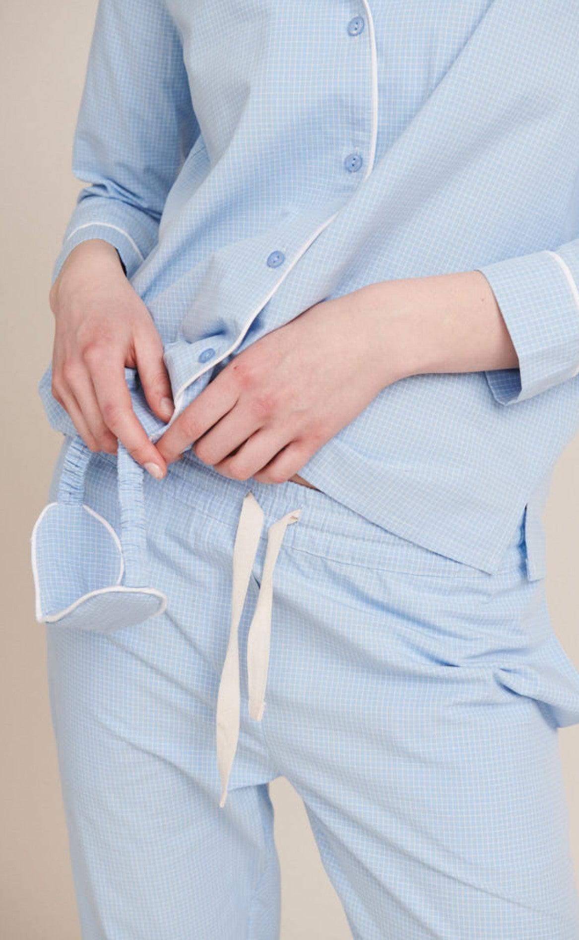 Basic Apparel Pj Pants - Juno - Placid Blue
