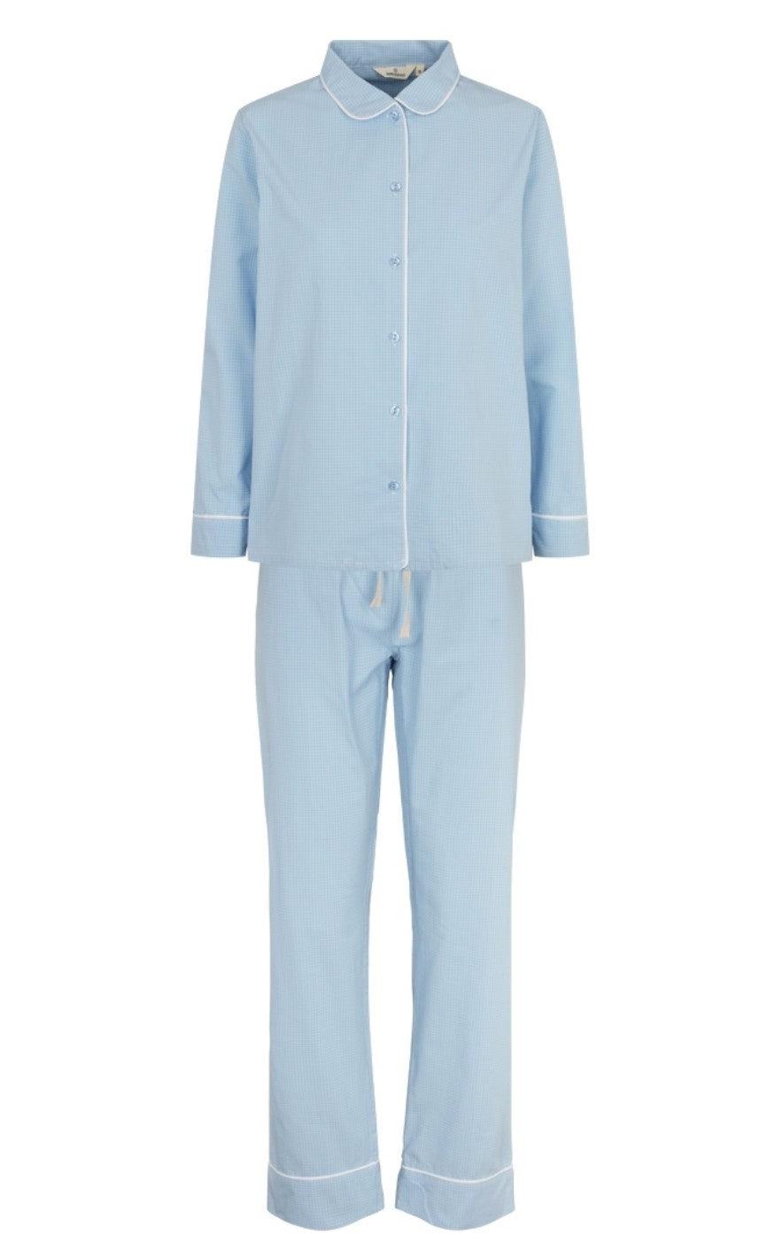 Basic Apparel Pj Shirt - Juno - Placid Blue