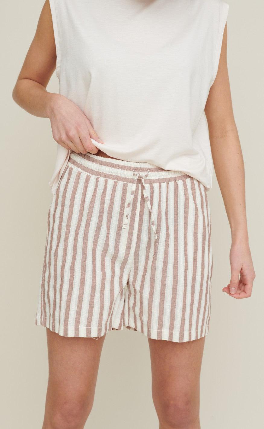 Basic Apparel Shorts - Evita - Mink