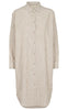 Basic Apparel Skjortekjole - Vilde - Chipmunk
