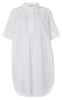 Basic Apparel Skjortekjole - Vilde Tunique - Bright White