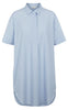 Basic Apparel Skjortekjole - Vilde Tunique - Cashmere Blue