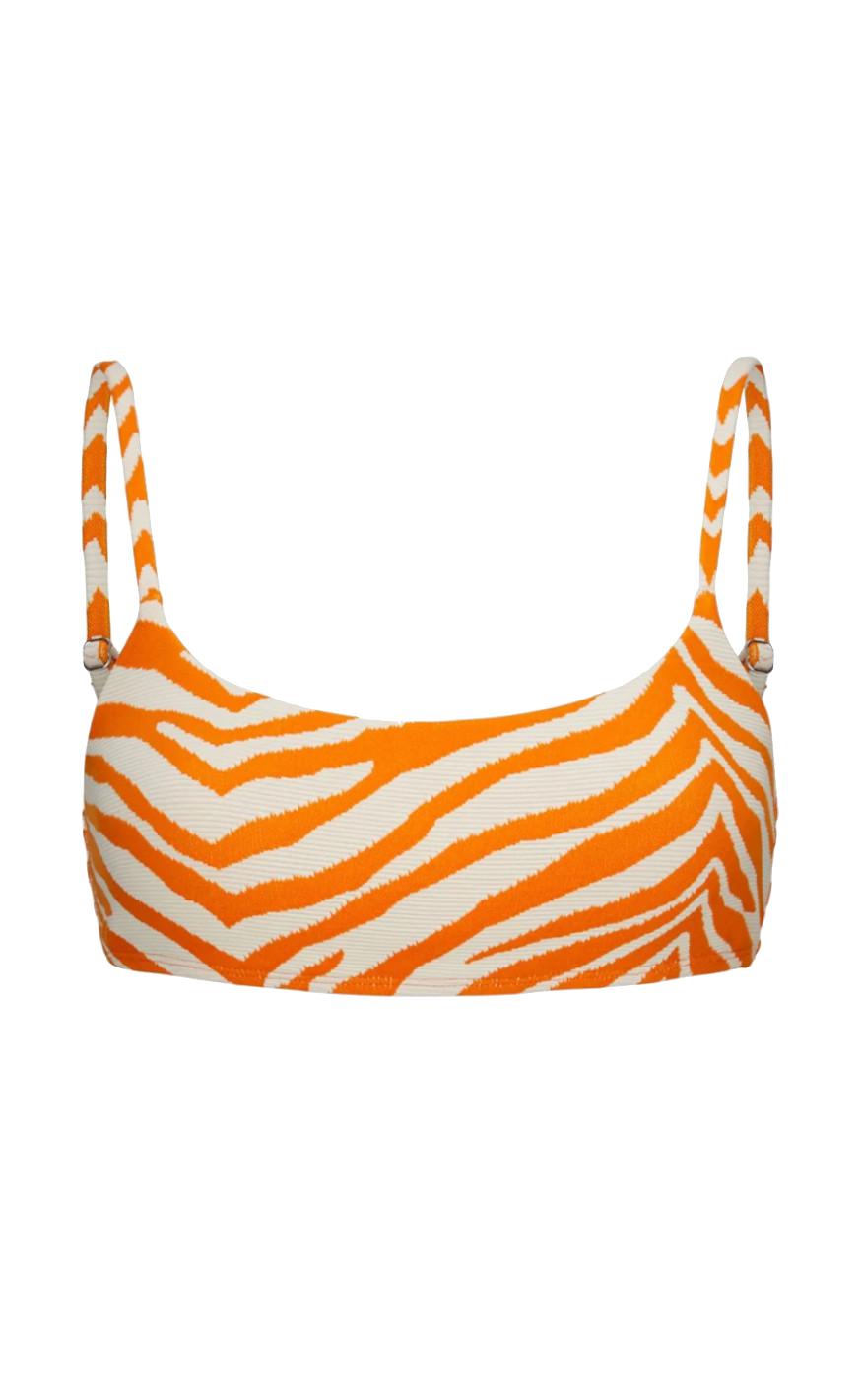 Beck Söndergaard Bikini Overdel - Zecora Ezra - Persimmon Orange