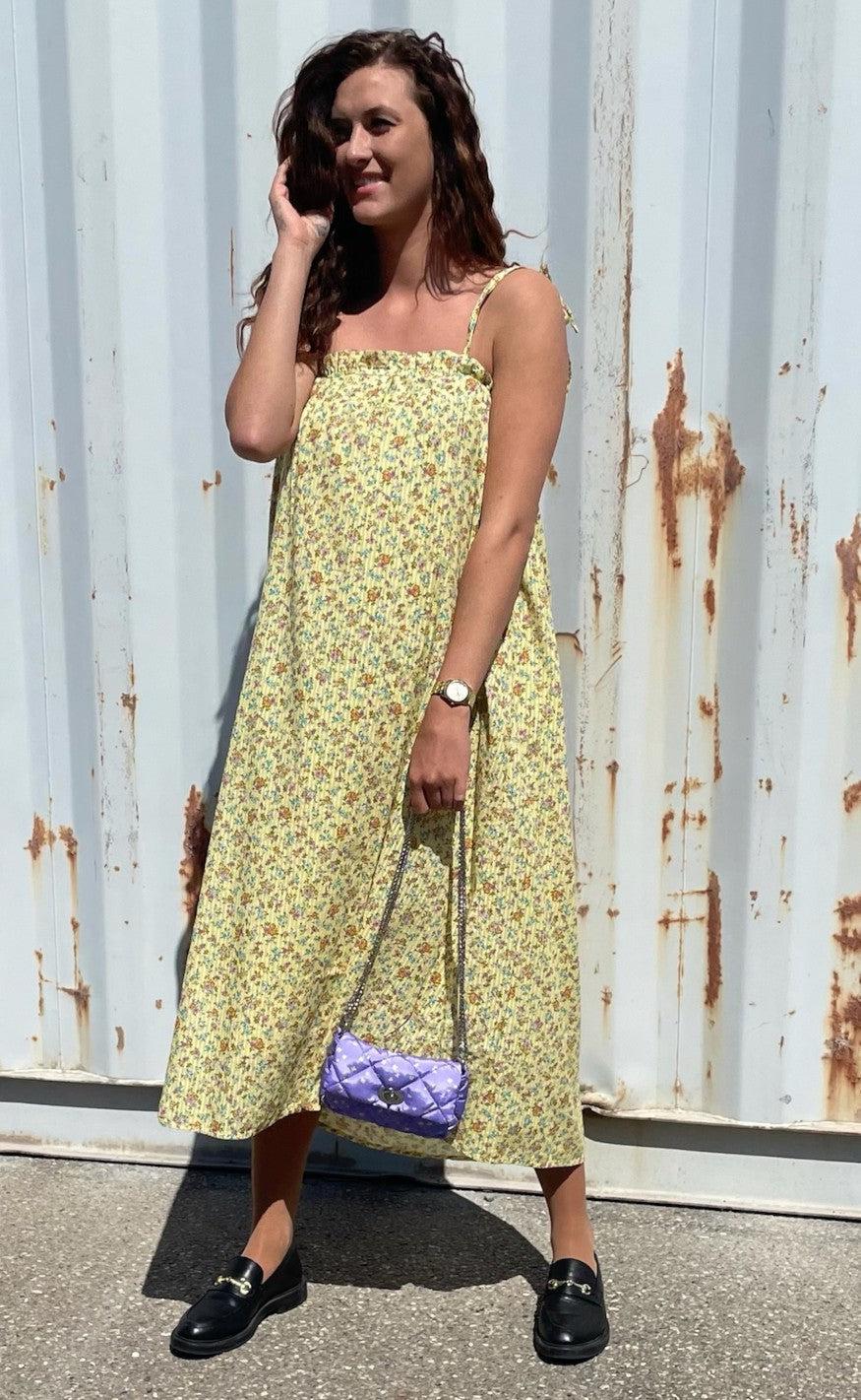 Beck Söndergaard Kjole - Otavia Strap - French Vanilla