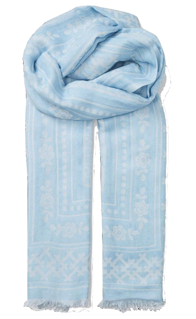 Beck Söndergaard Tørklæde - Roslyn - Cashmere Blue