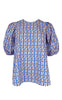 Black Colour Bluse - Delia - Blue