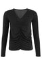Black Colour Bluse - Faye - Black