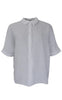 Black Colour Bluse - Melina - White