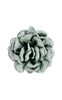 Black Colour Broche - Fiora - Dust Green