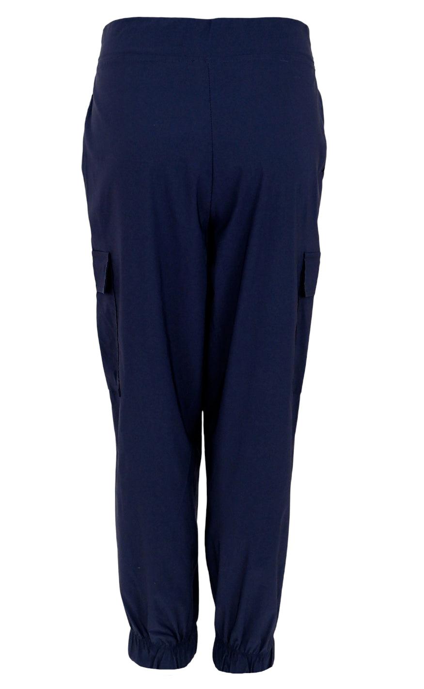 Black Colour Bukser - Davina - Navy
