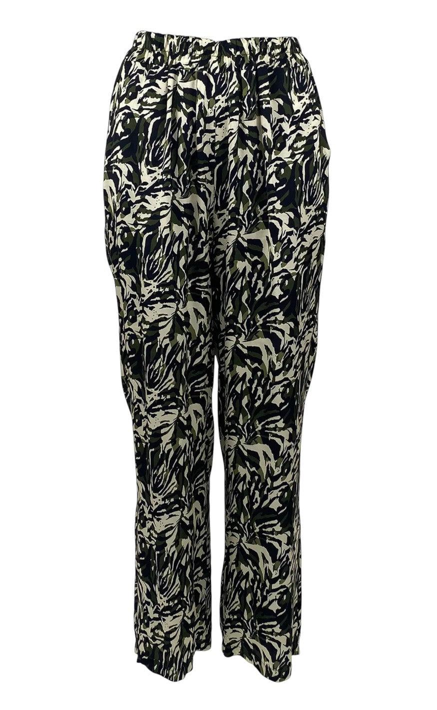 Black Colour Bukser - Vibella - Army Animal