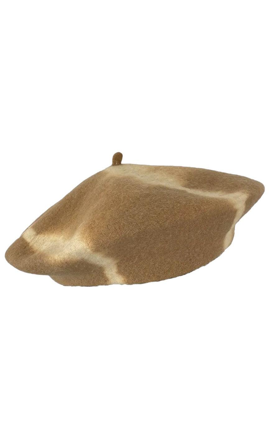 Black Colour Hat - Alda Barret - Camel Tie Die