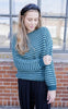 Black Colour Jumper - Nevada - Bottle/Dust Green
