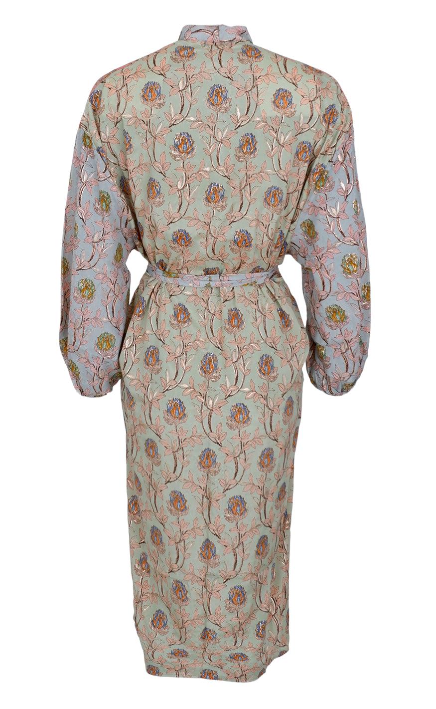Black Colour Kimono - Luna - Pastel Delight Mix