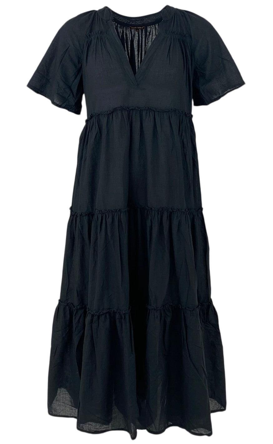 Black Colour Kjole - Adelaine - Black
