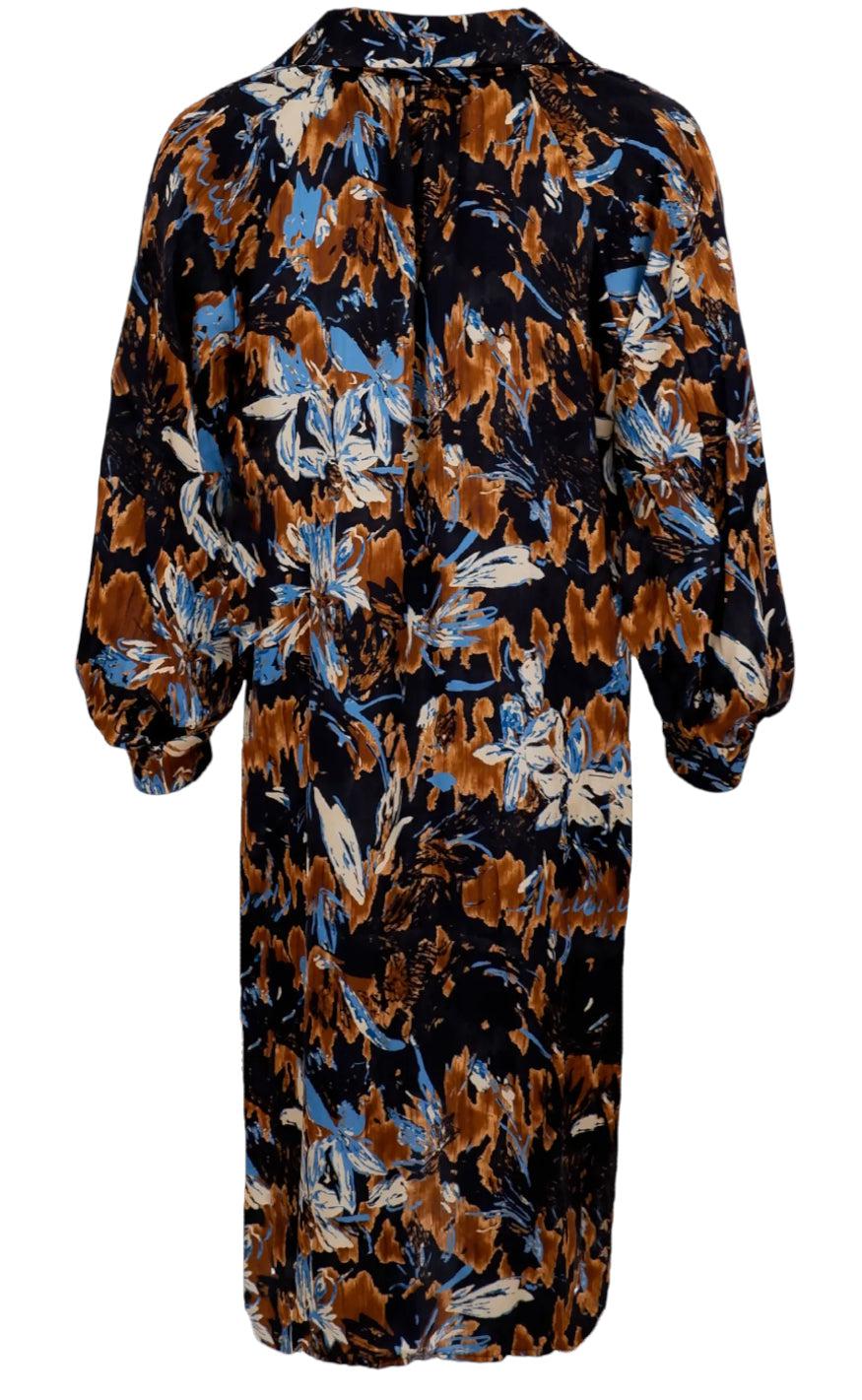 Black Colour Kjole - Flash - Blue Wood