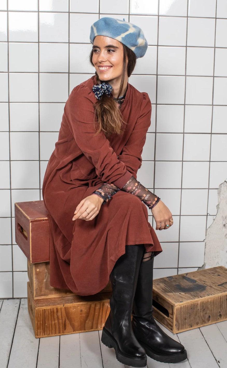 Black Colour Kjole - Gabi A-Shape - Marsala