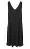 Black Colour  Kjole - Haddie - Black