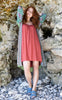 Black Colour Kjole - Jennifer Short Strap - Antique Rose