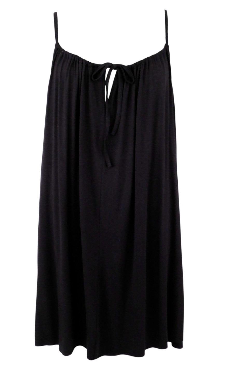 Black Colour Kjole - Jennifer Short Strap - Black