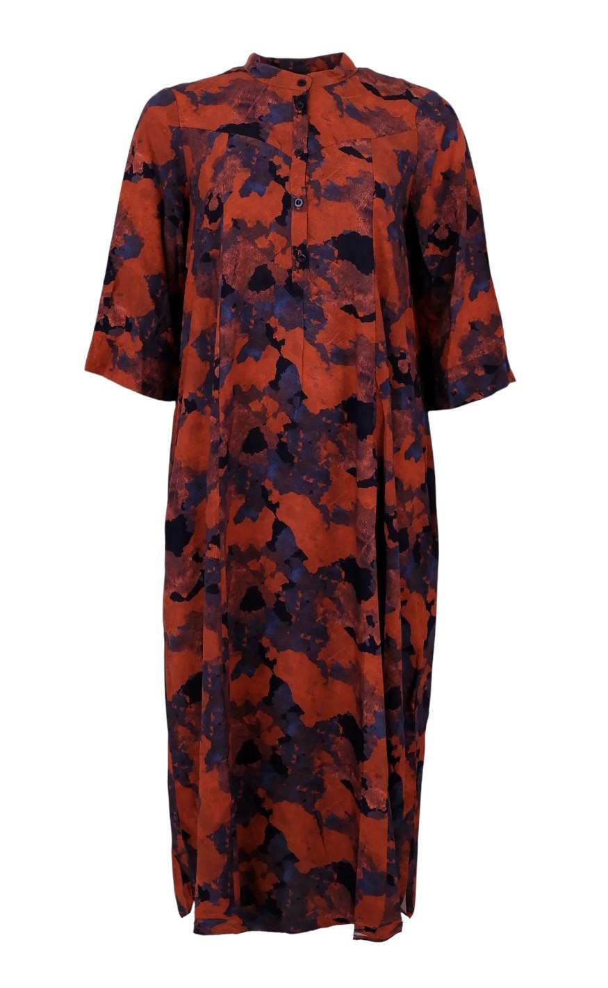 Black Colour Kjole - Kenna - Rust