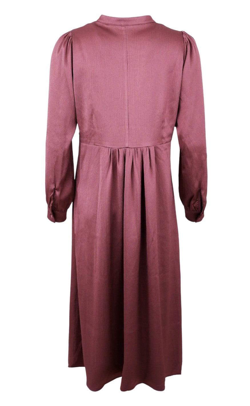 Black Colour Kjole - Laurine - Plum