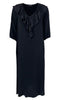 Black Colour Kjole - Lily - Black
