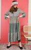 Black Colour Kjole - Luna Boho Long - Mint Mix