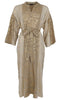 Black Colour Kjole - Luna Dakota Kaftan - Golden Poetic