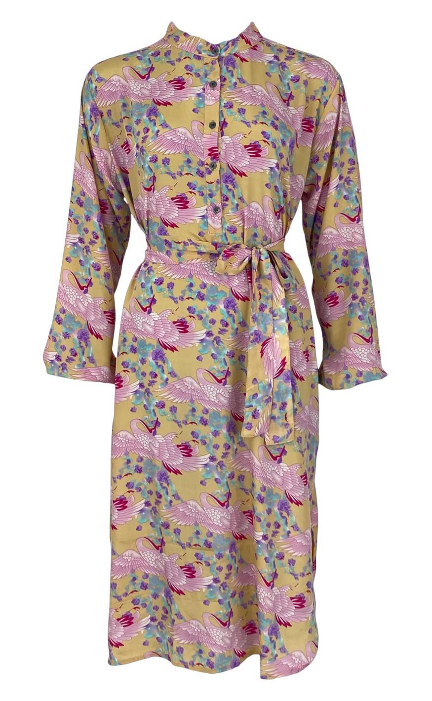 Black Colour Kjole - Luna Ea Tunic - Golden Feather