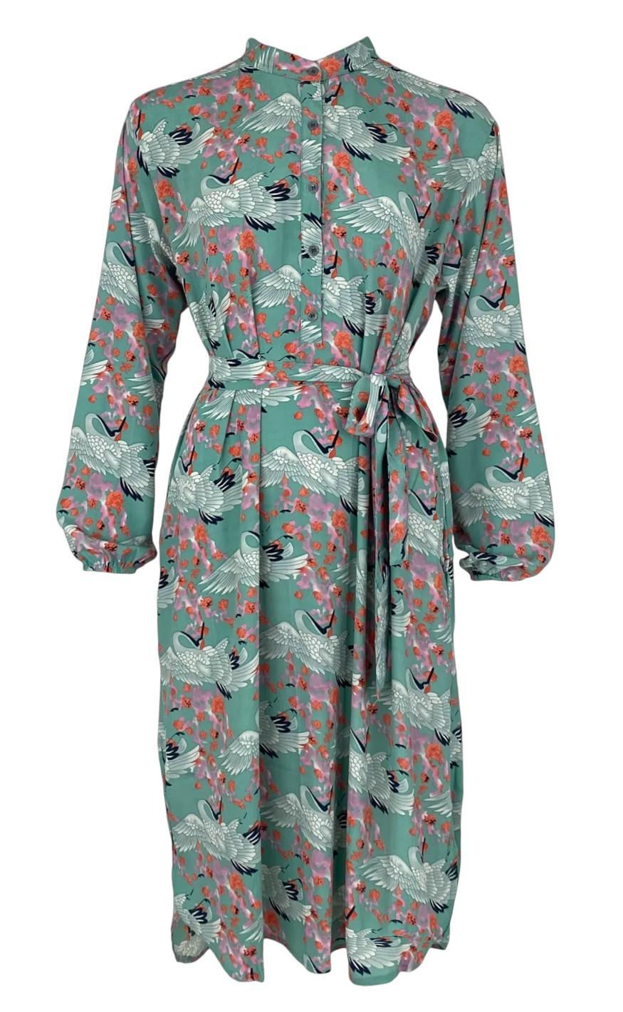 Black Colour Kjole - Luna Ea Tunic - Jade Feather