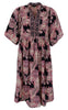 Black Colour Kjole - Luna Elena - Black Animal
