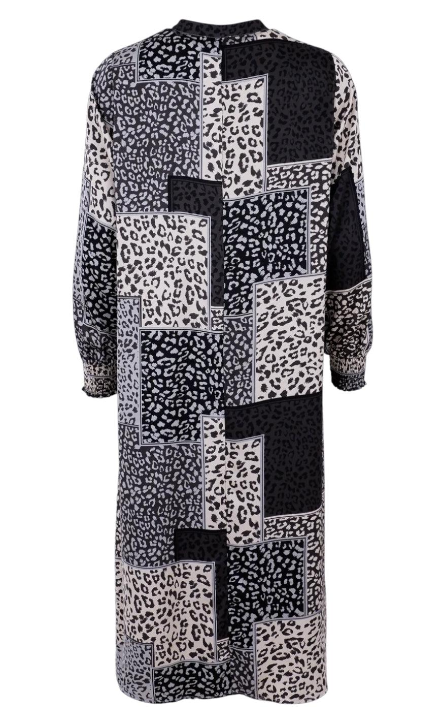 Black Colour Kjole - Maggie - Grey