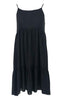 Black Colour Kjole - Megan - Black