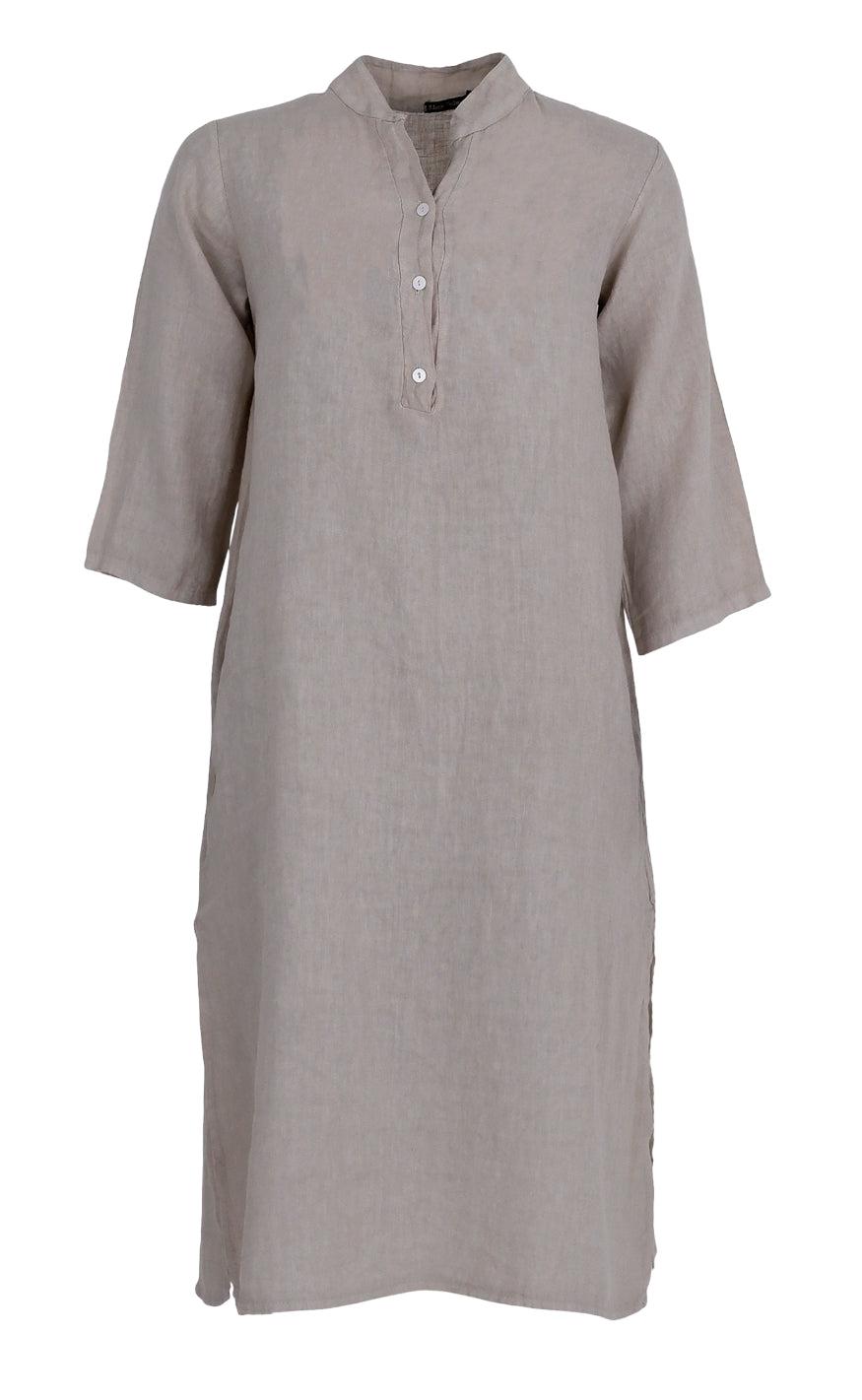 Black Colour Kjole - Melina - Beige