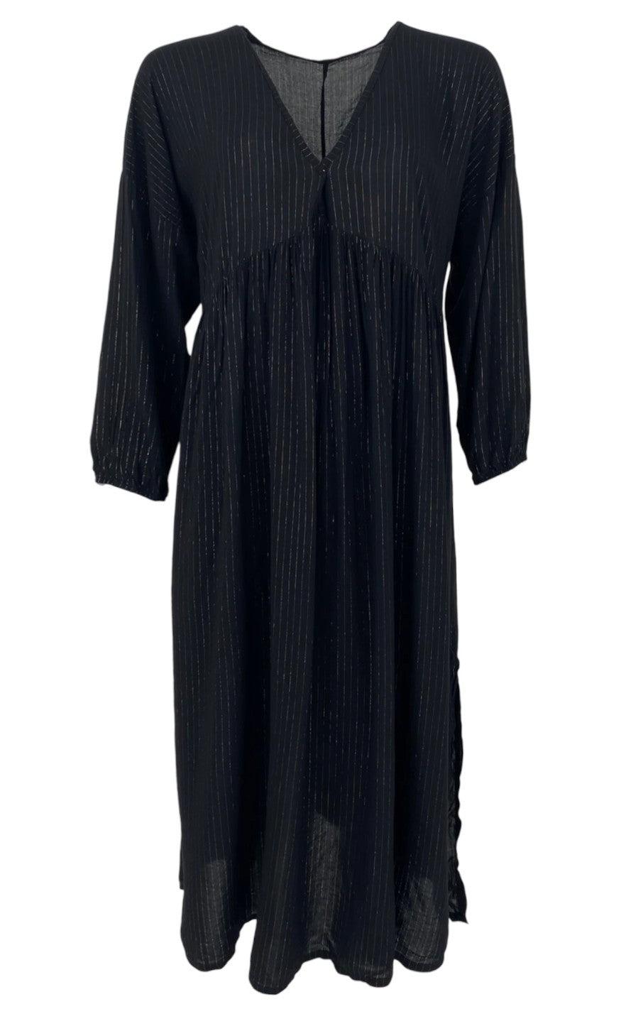 Black Colour Kjole - Vera Glitter - Black
