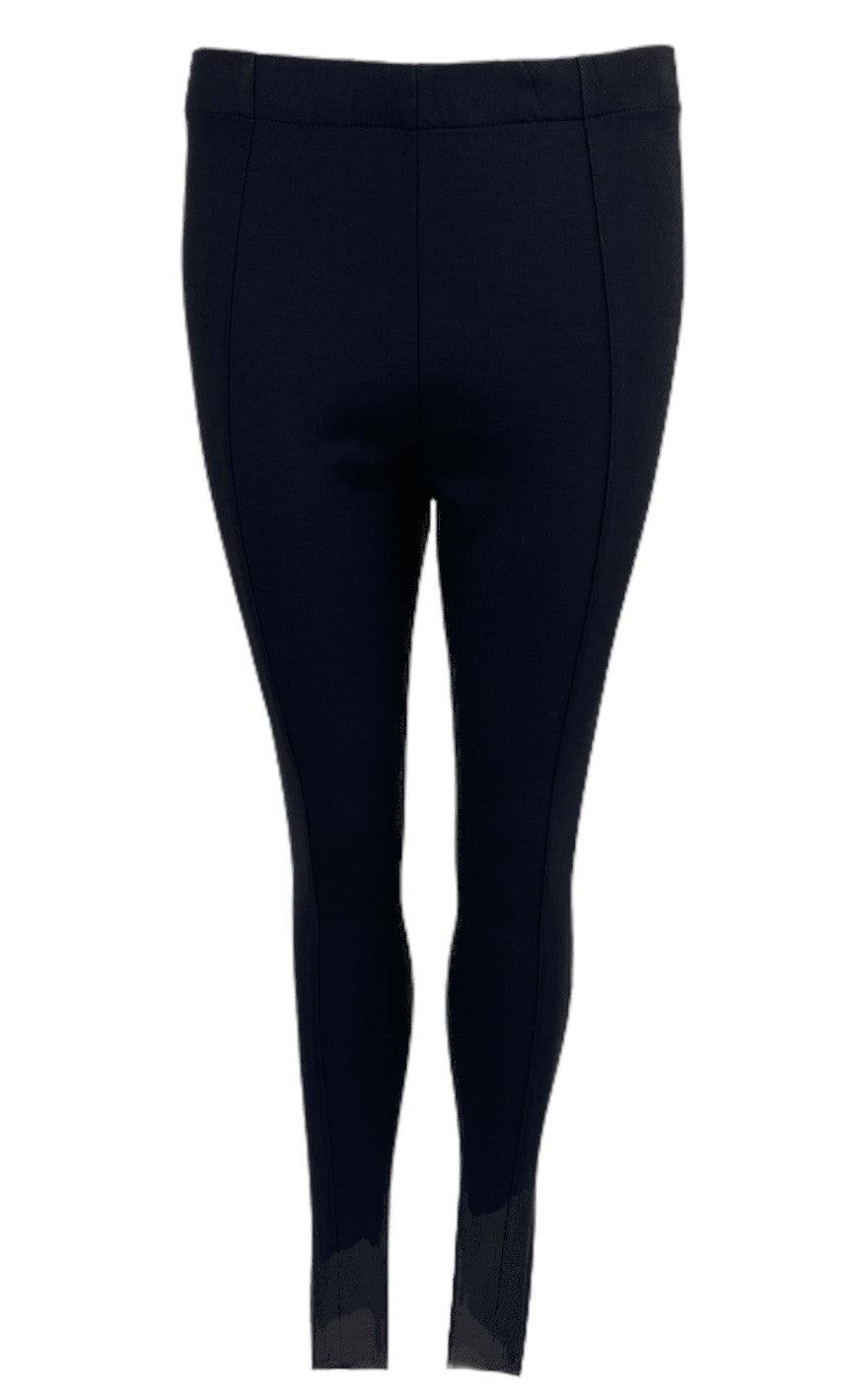 Black Colour Leggings - Flicka - Black