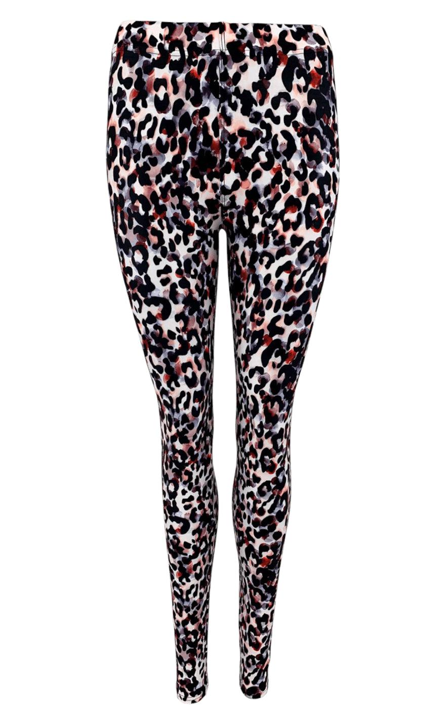 Black Colour Leggings - Lisa Leo - Rose