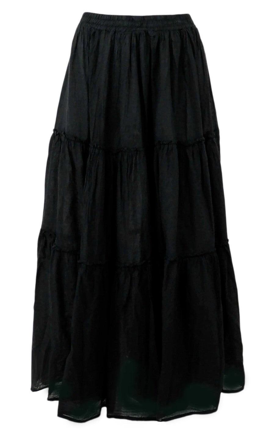Black Colour Nederdel - Adelaine - Black