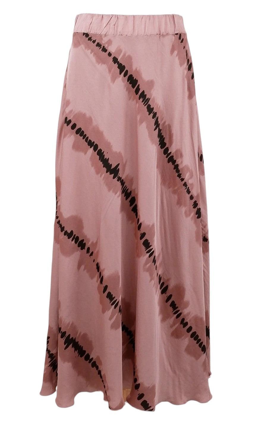 Black Colour Nederdel - Afia - Dust Rose