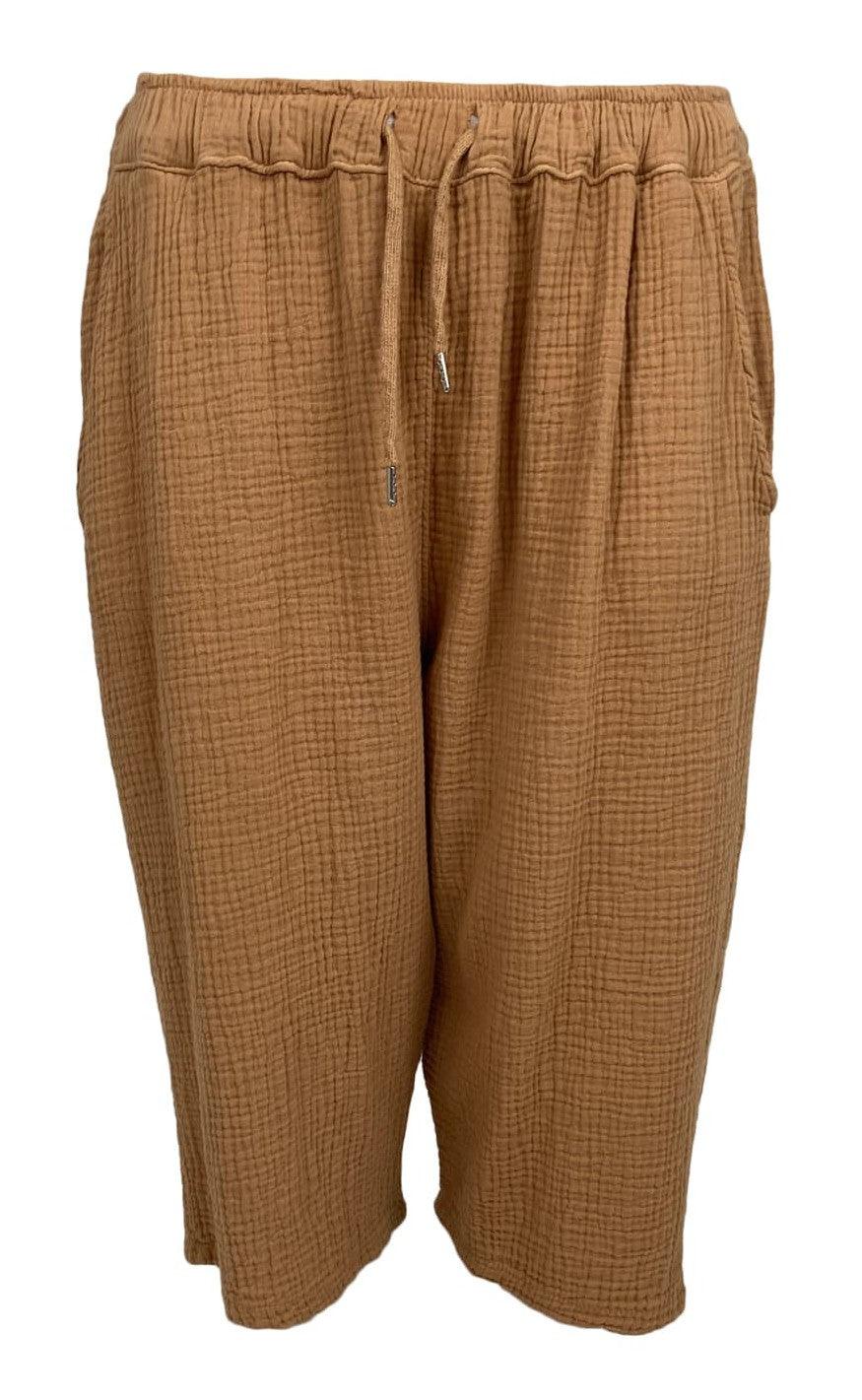 Black Colour Shorts - Dune - Camel
