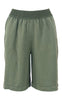 Black Colour Shorts - Ilana - Army