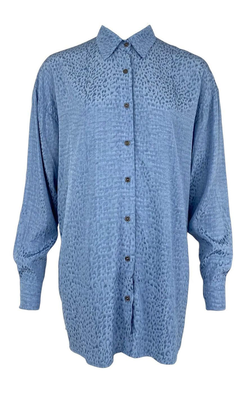 Black Colour Skjorte - Leonora - Blue